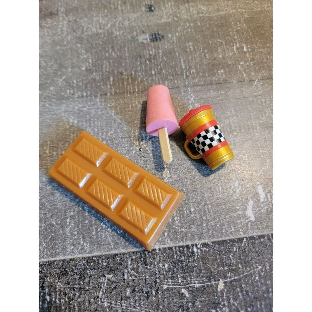 Chocolate candy drink soda food doll accessory toy figure‎ set